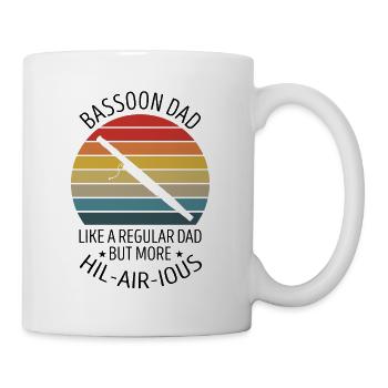 Fagottist für Fagottorchester und Fagottist - Tasse - Weiß - Rechts