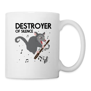 Orchestre et instrument à vent - Mug blanc - blanc - Droite