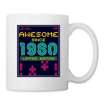 Awesome since 1980 limited edition - Mug - white - Right