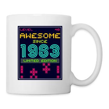 Awesome since 1983 limited edition - Mug - white - Right