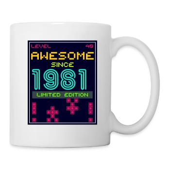 Awesome since 1981 limited edition - Mug - white - Right