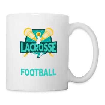 If lacrosse was easy, it would be called Football G - Mug - white - Right