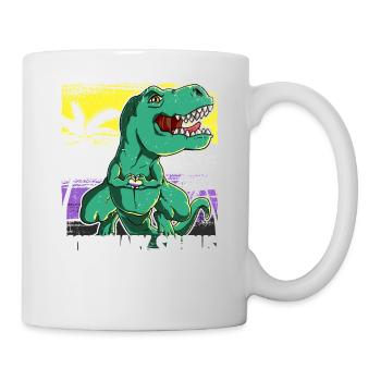 Pride LGBTQ Nonbinary Saurus Kostüm Pride Month - Tasse - Weiß - Rechts