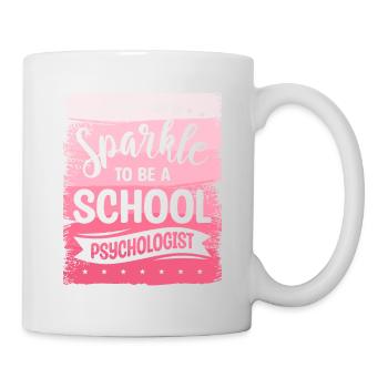 It Takes A Lot Of Sparkle To Be A School - Mug - white - Right