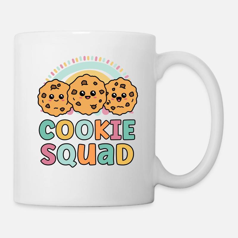 Cookie Squad Lustiges Matching für Mädchen Cookie Lover - Tasse - Weiß
