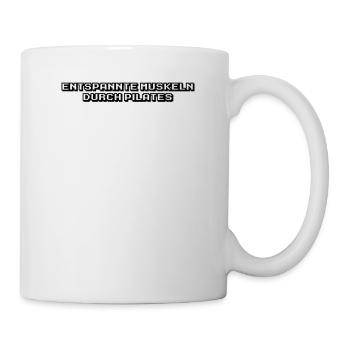 Pilates - Entspannte Muskeln durch Pilates - Tasse - Weiß - Rechts