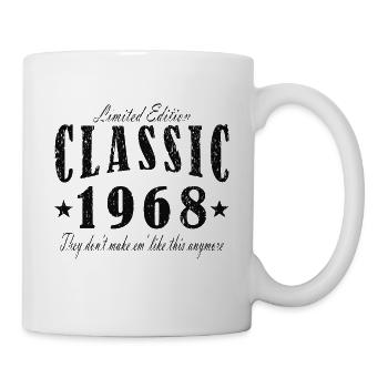 Vintage 1968 Cadeau d’anniversaire classique - Mug blanc - blanc - Droite