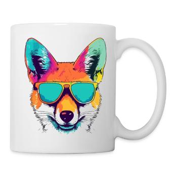 Hektor der Kojote - Tasse - Weiß - Rechts
