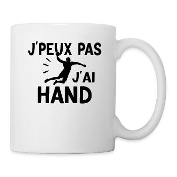 JPPH - Mug blanc - blanc - Droite