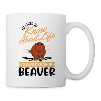 Castor Cadeau Castor Barrage Castor - Mug blanc - blanc - Droite
