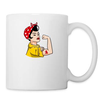 Cleaning Lady - Tasse - Weiß - Rechts
