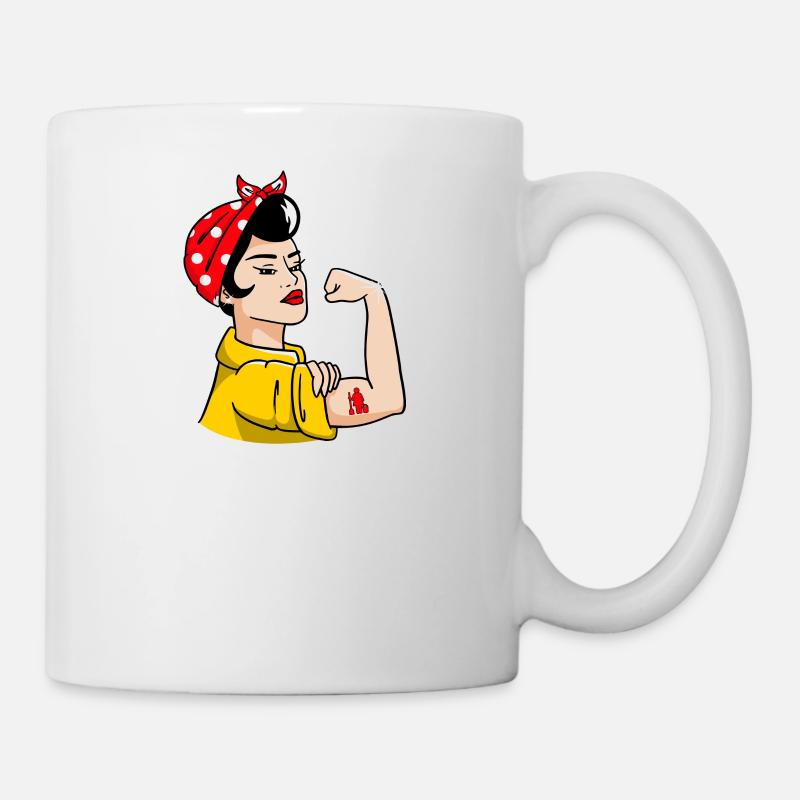 Femme de ménage - Mug blanc - blanc