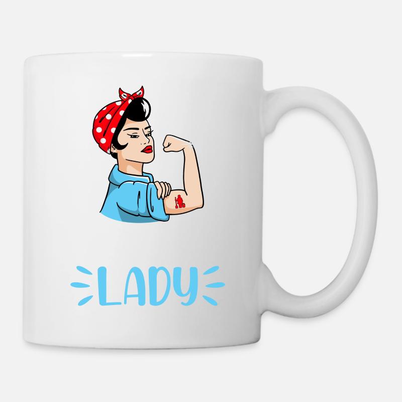 Femme de ménage - Mug blanc - blanc