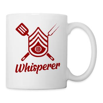 Meat Whisperer Smoker BBQ Grilling - Mug blanc - blanc - Droite