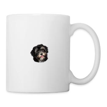Vorsicht vor dem Herrchen, harmlos - Hvanaeser - Tasse - Weiß - Rechts