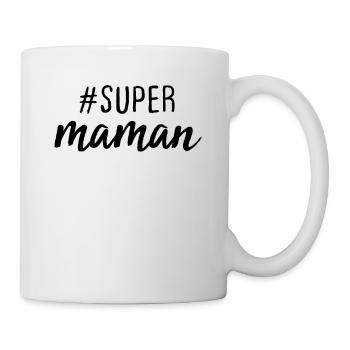 Super Maman - Mug blanc - blanc - Droite