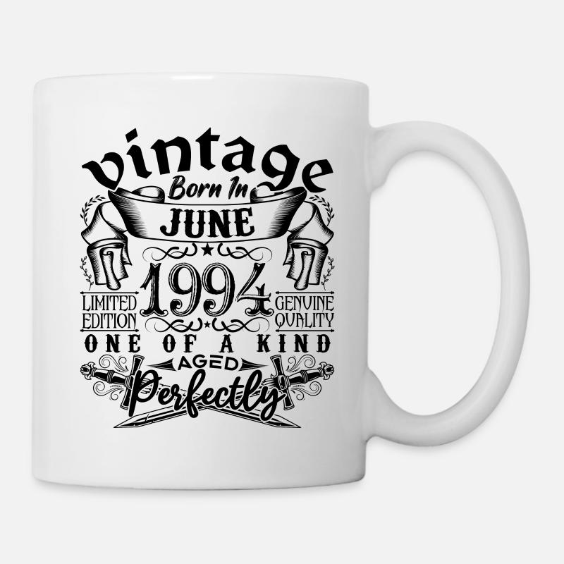 Anniversaire 1994 Juin 1994 ! né en June 1994 - Mug blanc - blanc