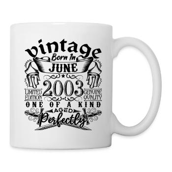 Birthday 2003 June 2003 ! born in June 2003 - Mug - white - Right
