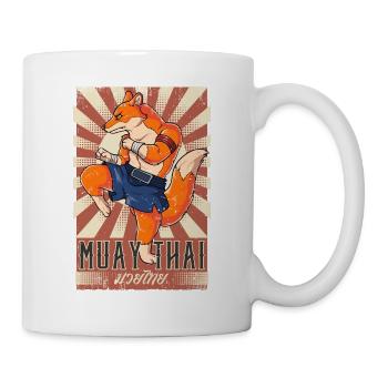 Muay Thaï - Mug blanc - blanc - Droite