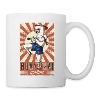 Muay Thaï - Mug blanc - blanc - Droite