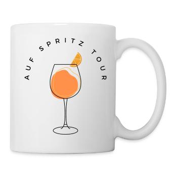 Auf Spritz Tour | Cocktails, Aperitif - Tasse - Weiß - Rechts