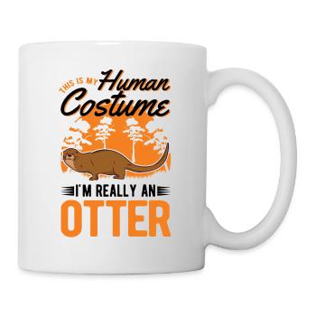 Otter Human CostumeOtter Sea Otter - Mug - white - Right