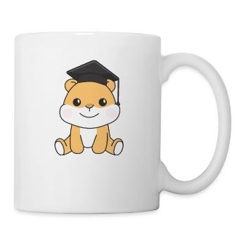 Kids Kindergarten nailed it Hamster Graduation - Tasse - Weiß - Rechts