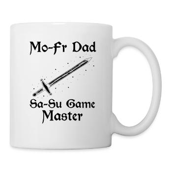 Schwertkampf für Live-Action-Rollenspiele und Larp - Tasse - Weiß - Rechts