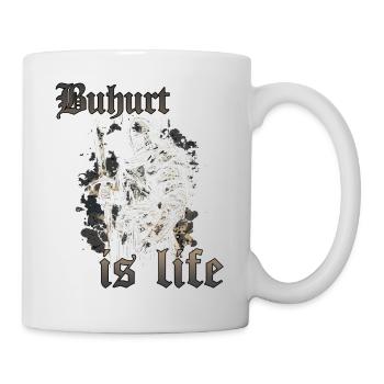 Bouhourt Knight Compétition Buhurt Tournoi Guerrier - Mug blanc - blanc - Droite