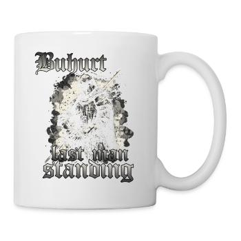 Buhurt Joust Medieval Motif Hobby Warrior - Mug - white - Right