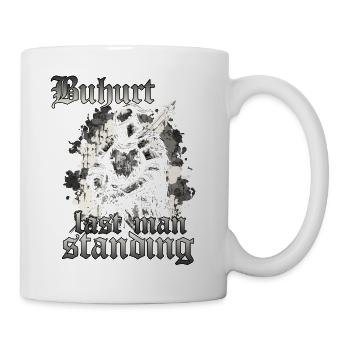 Bouhourt Medieval Knights' Tournament Tjost Buhurt - Mug - white - Right