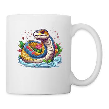 Rainbow Anaconda - Mug - white - Right