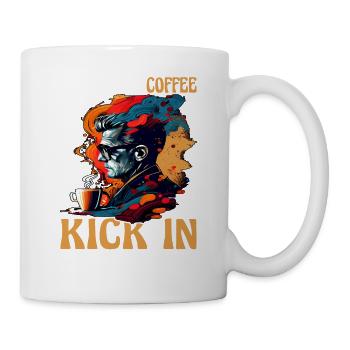 May Your Coffee Kick In Before Reality Does 56 - Mug - white - Right