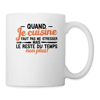 Ch'ti Cuisinier, Cuisine Nord Pas De Calais Humour - Mug blanc - blanc - Droite