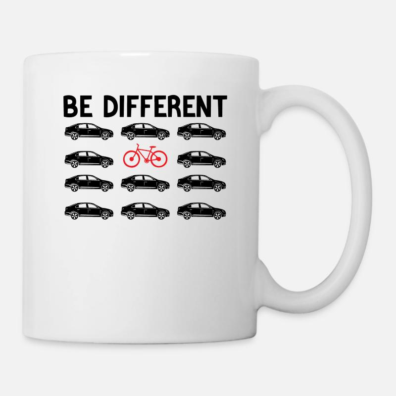 Vélo vélo vélo vélo selle monovitesse - Mug blanc - blanc