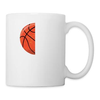 Christlicher Basketball Männer Jungen Kinder Religiös Cool - Tasse - Weiß - Rechts