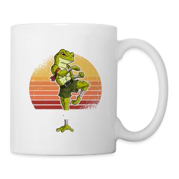 Le Muay Thai est ma thérapie - Mug blanc - blanc - Droite