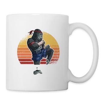 Le Muay Thai est ma thérapie - Mug blanc - blanc - Droite
