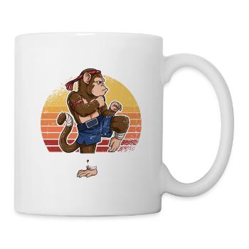 Muay Thai Is My Therapy - Tasse - Weiß - Rechts
