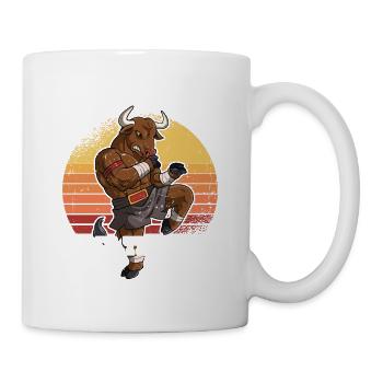 Le Muay Thai est ma thérapie - Mug blanc - blanc - Droite
