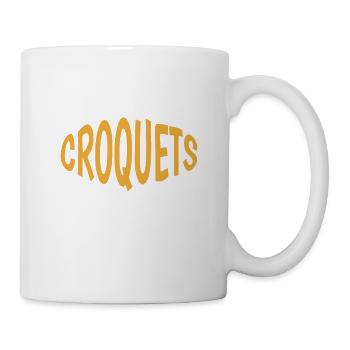 Aufgezogen Auf Croquets Für Alle Fans Der - Tasse - Weiß - Rechts