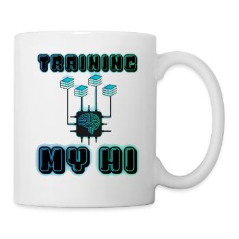 TRAINING MY HI (Human Intelligence) - Mug - white - Right