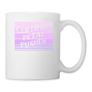 Certified Petal Pusher Flower Arrangement Florist - Mug - white - Right