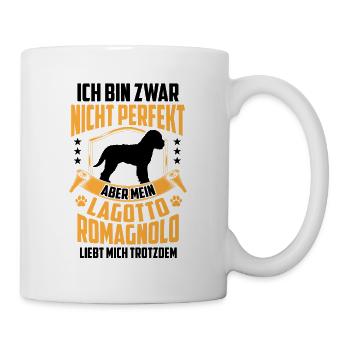 Lagotto Romagnolo liebt mich Wasserhund - Tasse - Weiß - Rechts