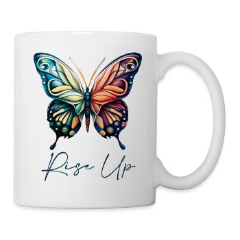 Butterfly - Tasse - Weiß - Rechts