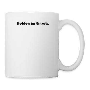 Feuerwehr - Helden im Einsatz - Tasse - Weiß - Rechts