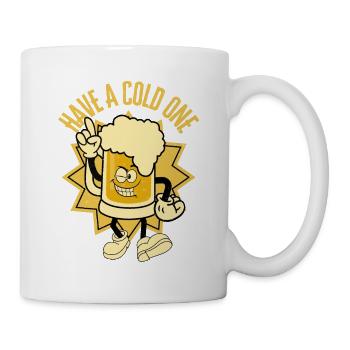 Retro Funny Beer - Mug - white - Right