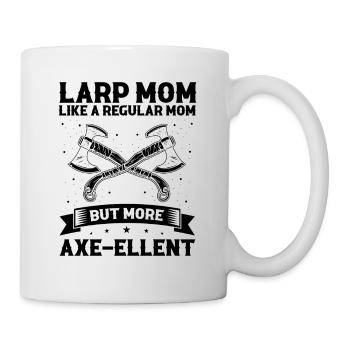 Citation Larper pour les jeux de rôle GN et fantastiques - Mug blanc - blanc - Droite