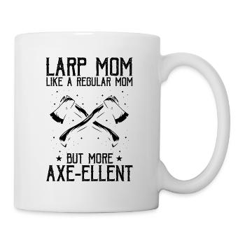 Larping for fantasy role-playing games and sword fights - Mug - white - Right