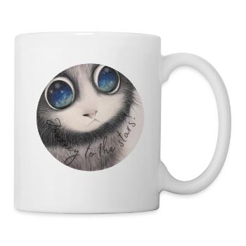 Reise zu den Sternen - Tasse - Weiß - Rechts
